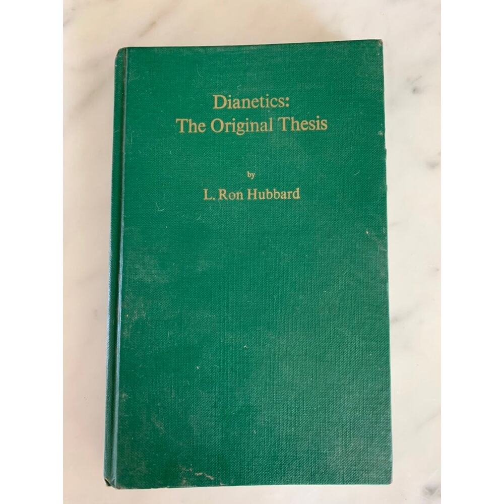1970s "Dianetics: The Original Thesis" Book